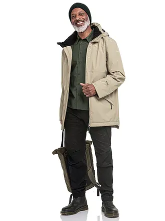 SCHÖFFEL | Herren WInterparka Malkay Hoodie | camel